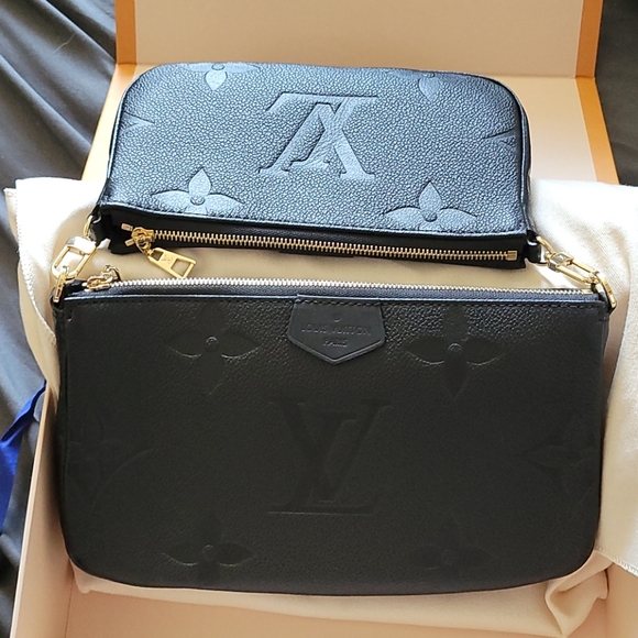 New Louis Vuitton Multi Pochette Black - Picture 1 of 4